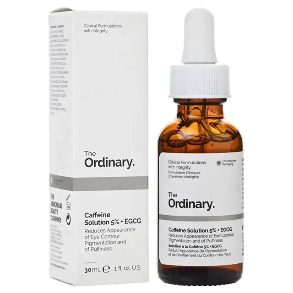The Ordinary Caffeine Solution 5% + EGCG Depuffing Eye Serum 30ml