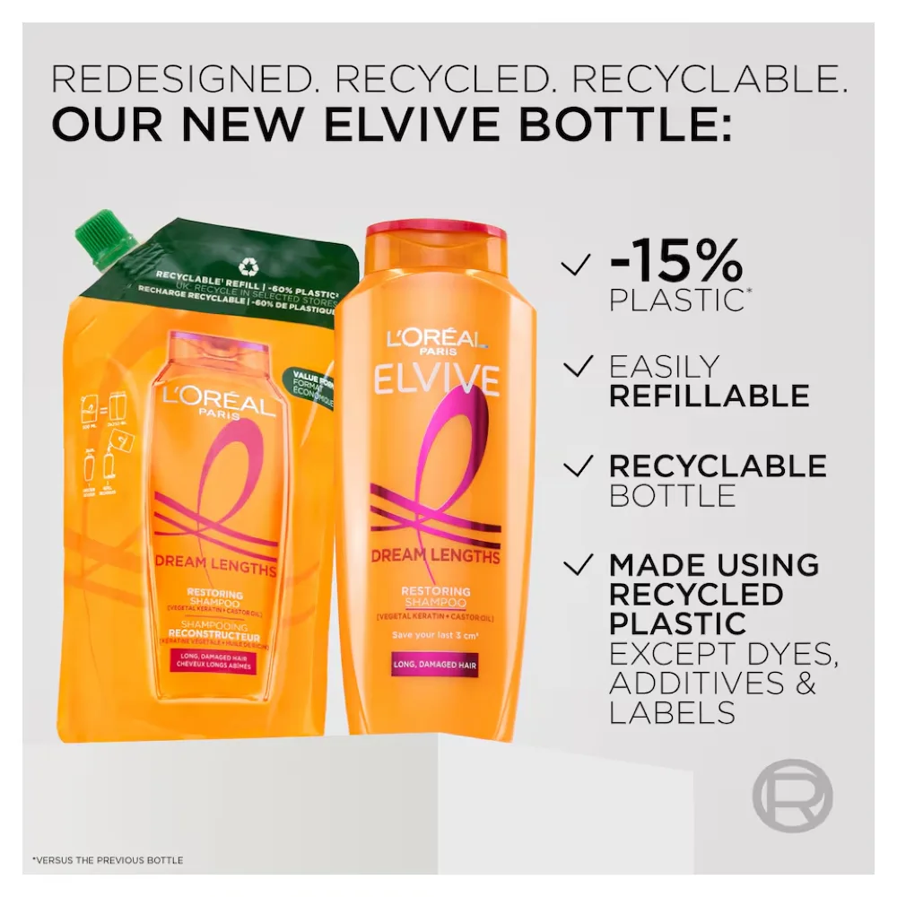 L'Oreal Elvive Dream Lengths Shampoo 250ml
