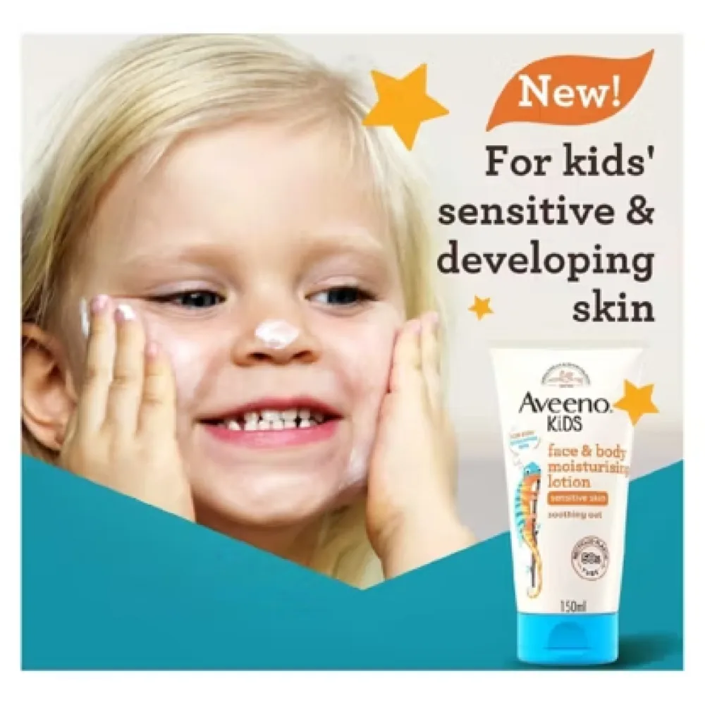 Aveeno Kids Face &amp; Body Moisturising Lotion