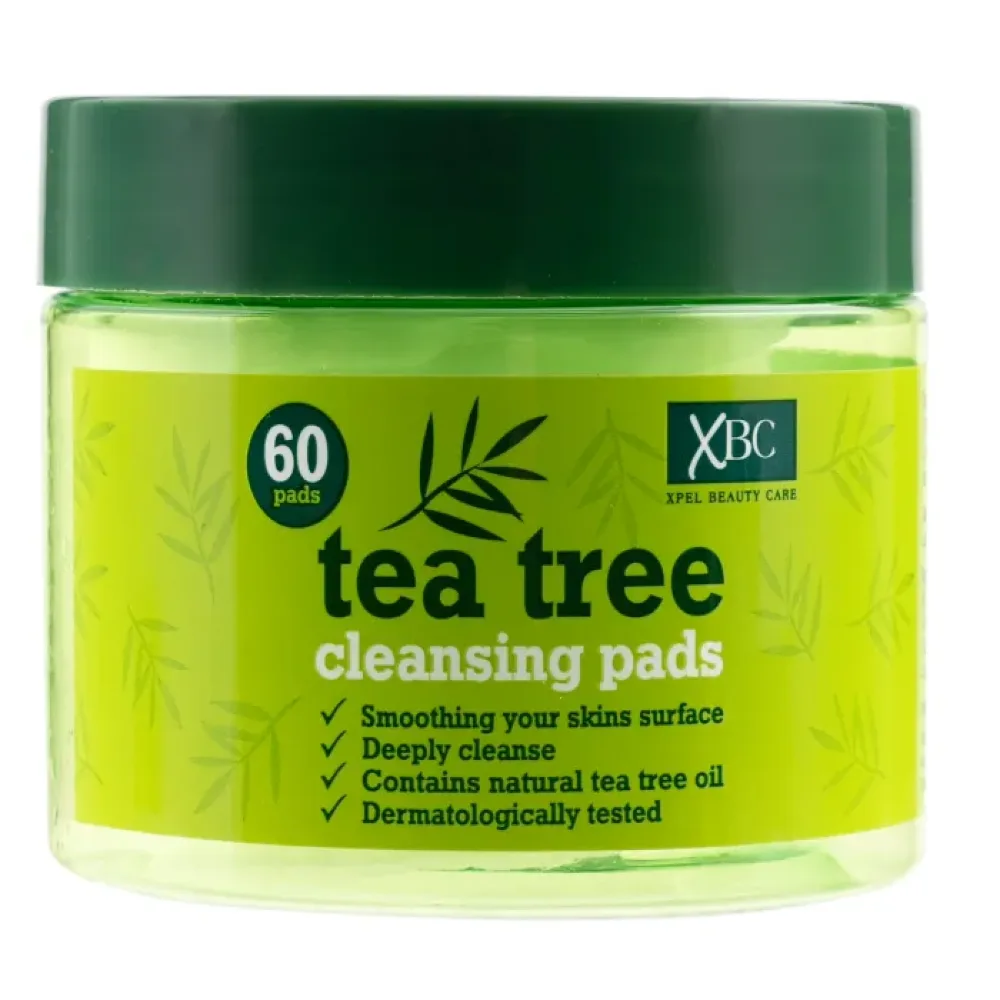 XBC Tea Tree Cleansing Pads (Pack of 60)