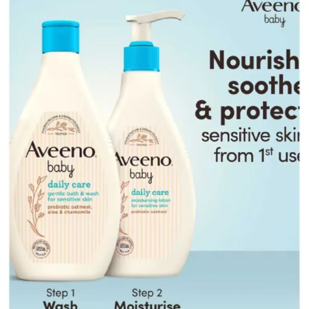 AVEENO Baby Daily Care Gentle Bath & Wash 400ml