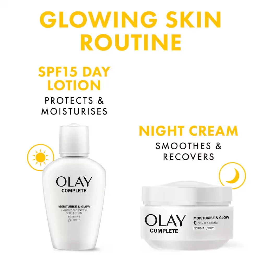 Olay Complete 3-in-1 Sensitive Lightweight Day Cream 100ml