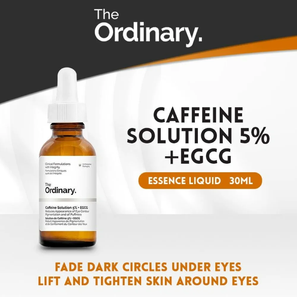 The Ordinary Caffeine Solution 5% + EGCG Depuffing Eye Serum 30ml