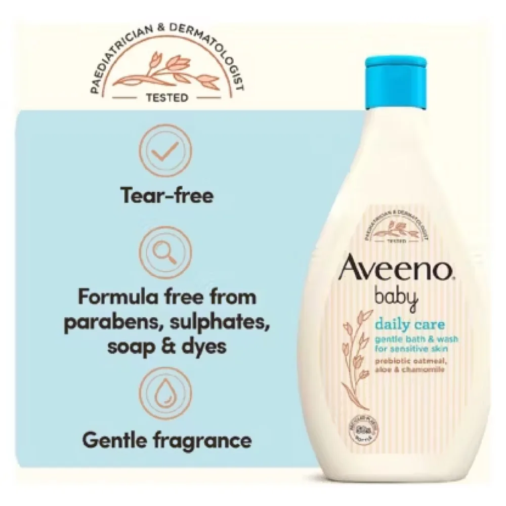 AVEENO Baby Daily Care Gentle Bath & Wash 400ml