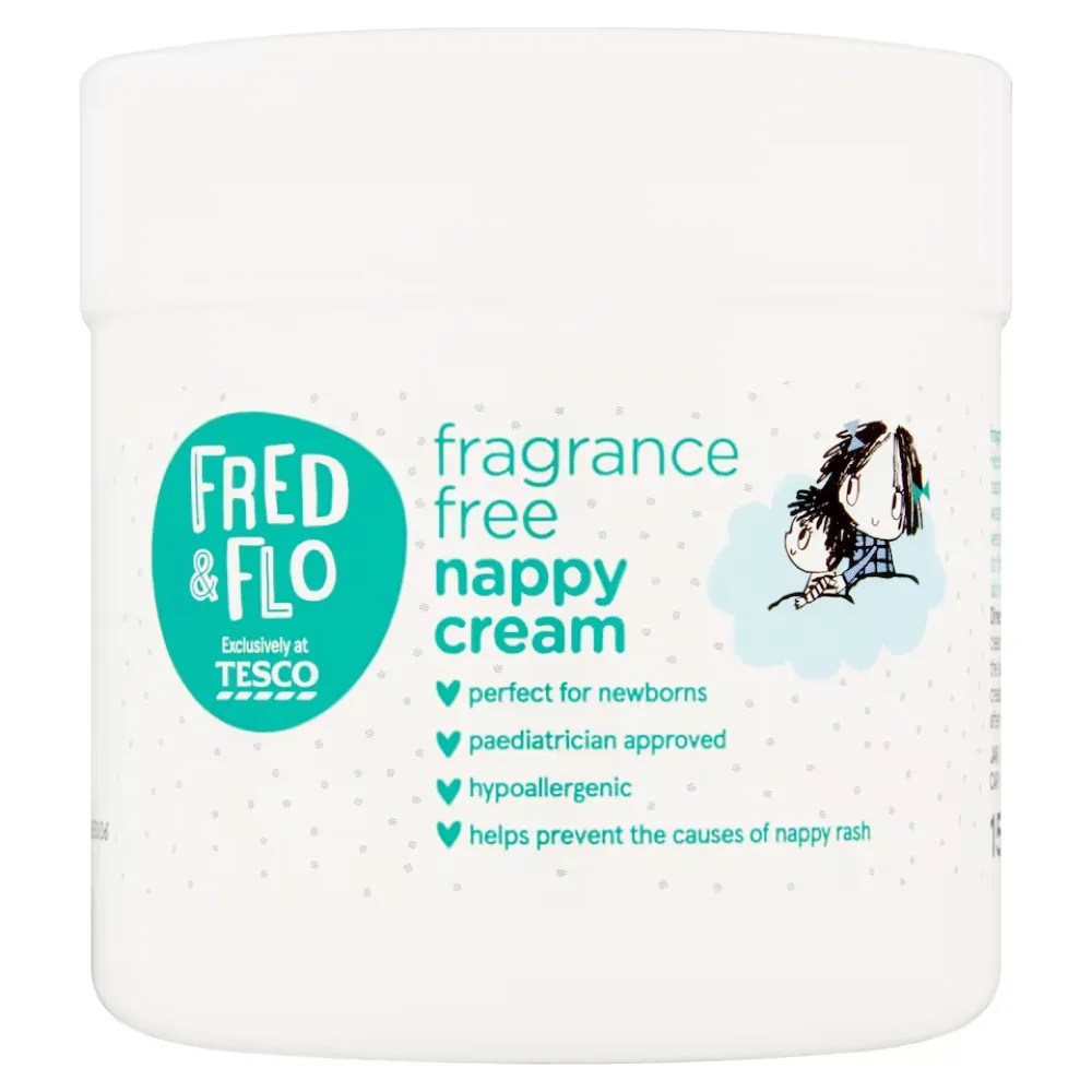 Fred & Flo Fragrance Free Nappy Cream 150ml
