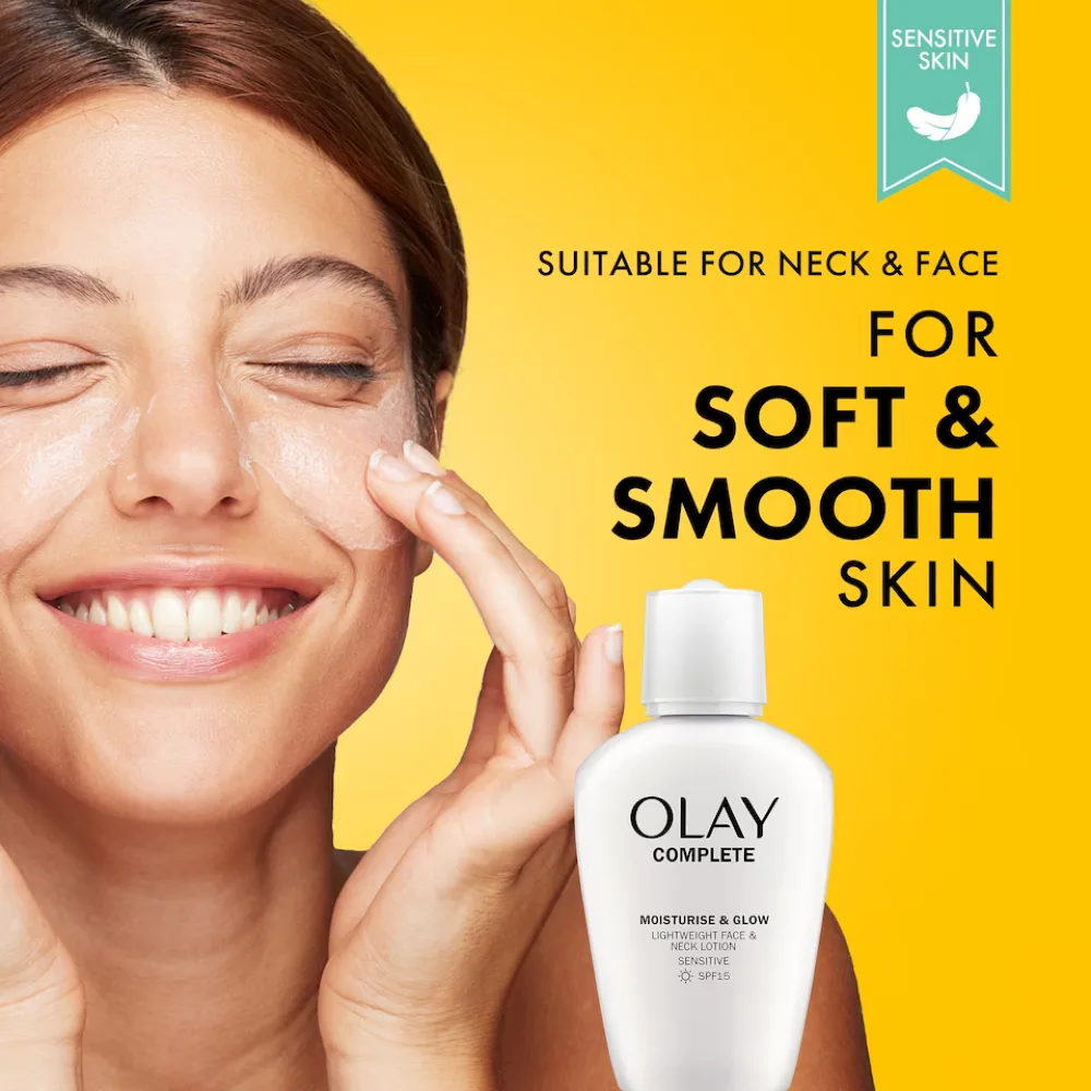 Olay Complete 3-in-1 Sensitive Lightweight Day Cream 100ml