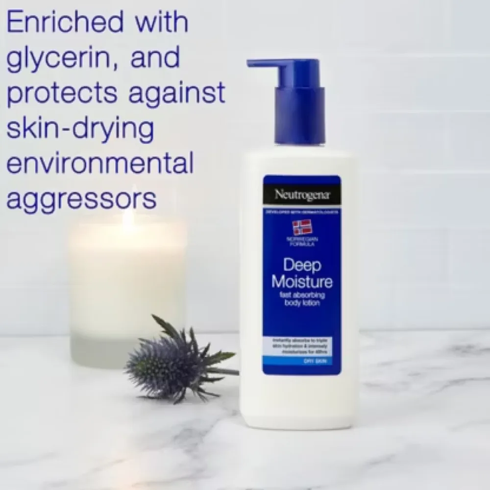 Neutrogena Deep Moisture Fast Absorbing Body Lotion 400ml
