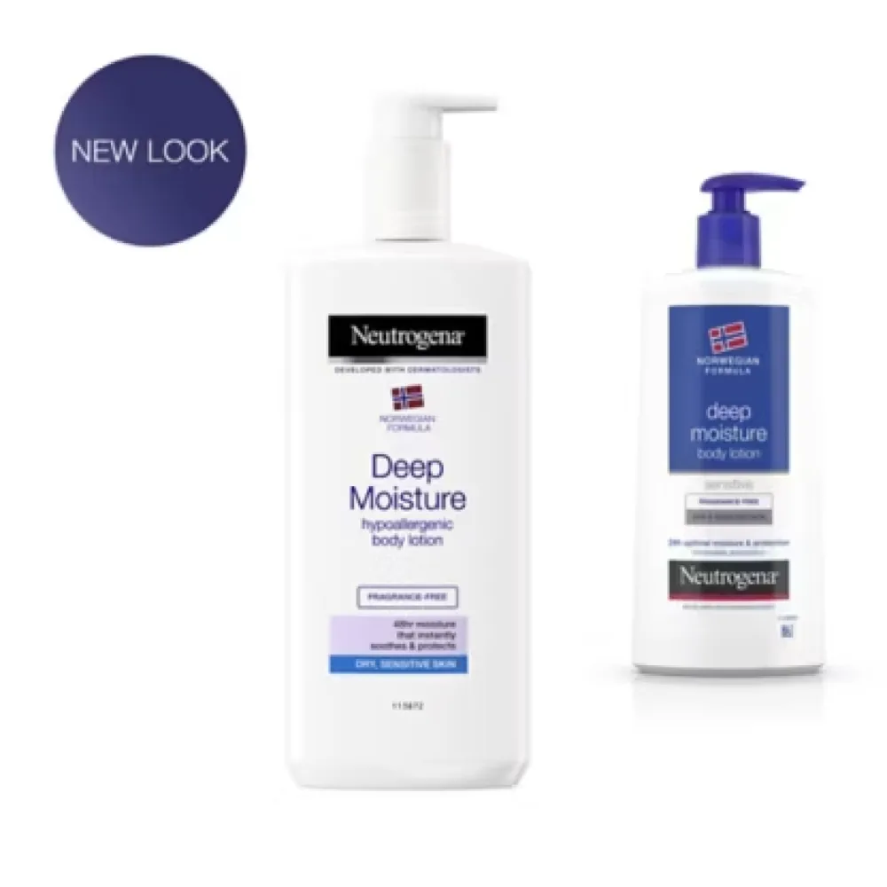 Neutrogena Deep Moisture Hypoallergenic Body Lotion 400ml