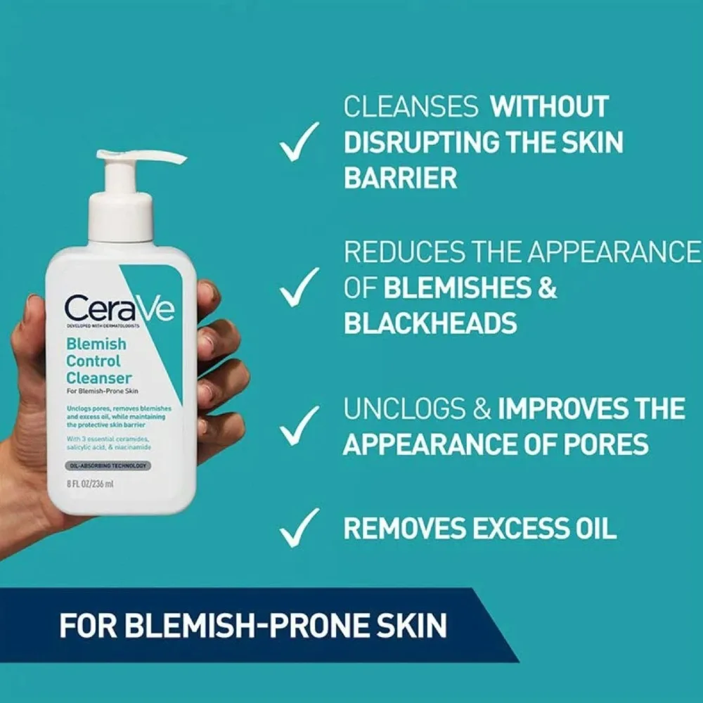 CeraVe SA Smoothing Cleanser with Salicylic Acid 236ml