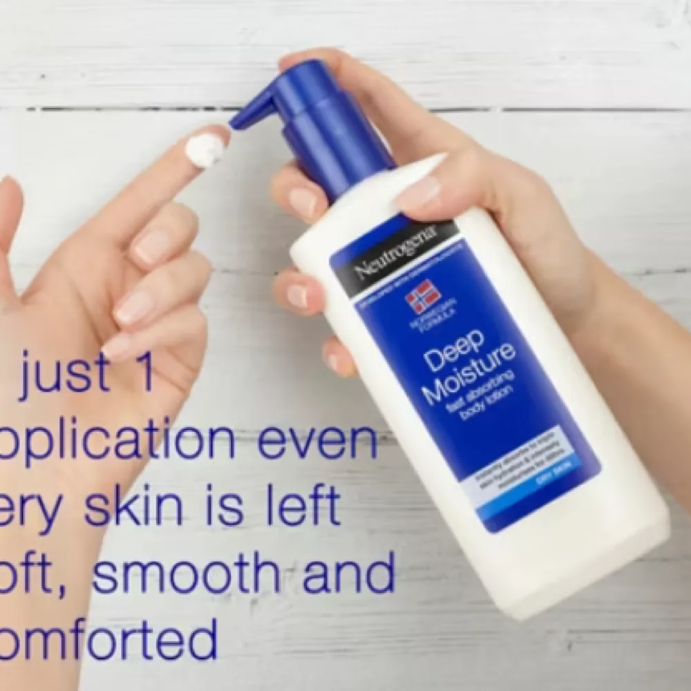 Neutrogena Deep Moisture Fast Absorbing Body Lotion 400ml