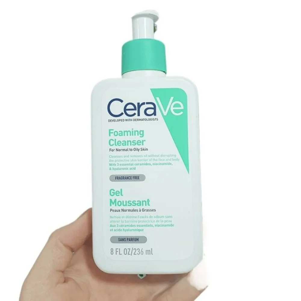 CeraVe Foaming Cleanser with Niacinamide for Normal to Oily Skin 236ml