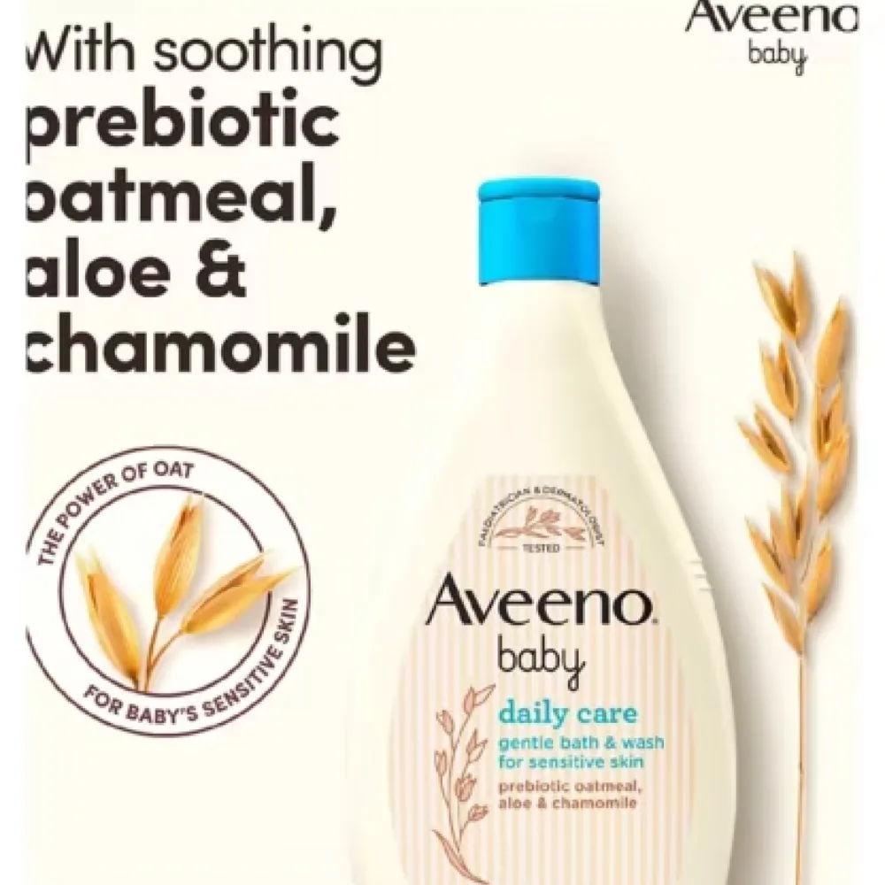 AVEENO Baby Daily Care Gentle Bath & Wash 400ml