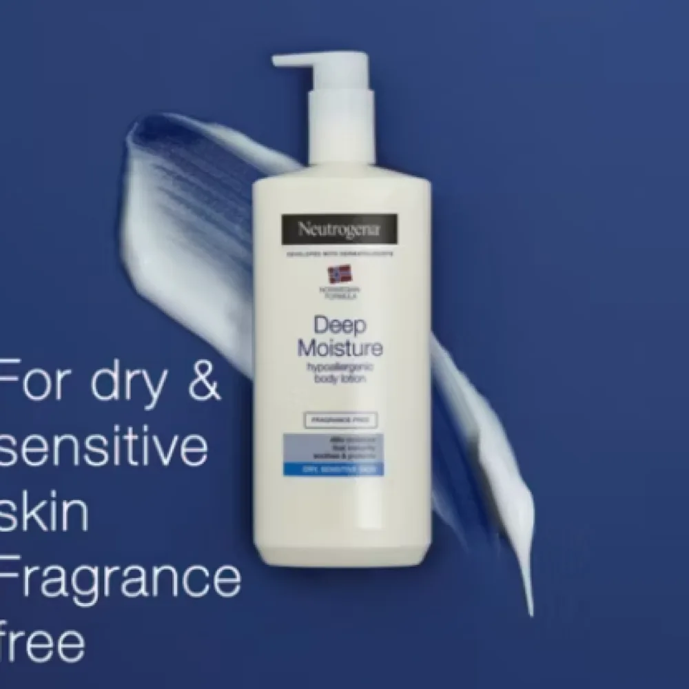 Neutrogena Deep Moisture Hypoallergenic Body Lotion 400ml