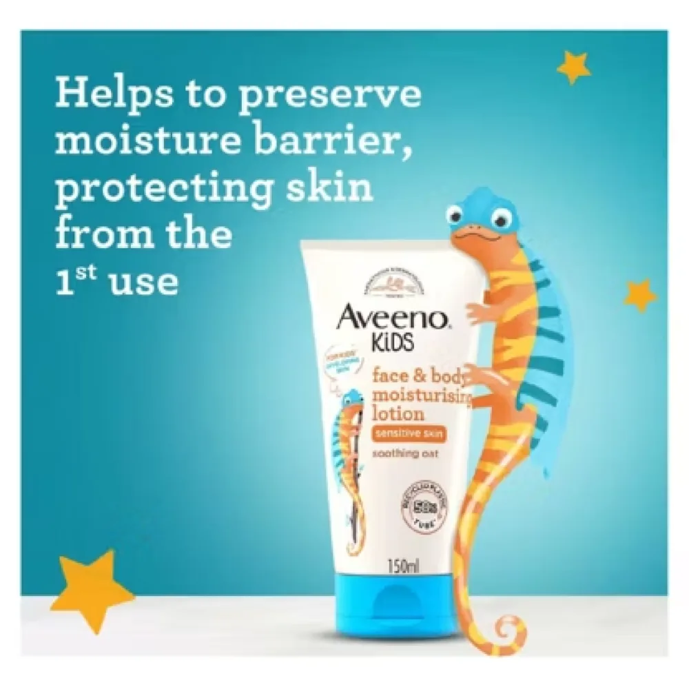 Aveeno Kids Face &amp; Body Moisturising Lotion